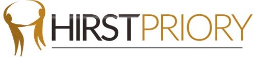 Hirst Priory Logo shown on a white background