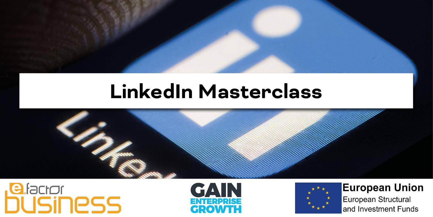 LinkedIn Workshop - Master your LinkedIn Profile Workshop Banner